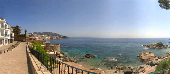 Cala dels Canyers - Calella