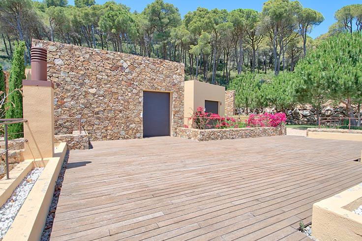 Chalet avec Piscine, Vues Ã  la mer et Air conditionnÃ©