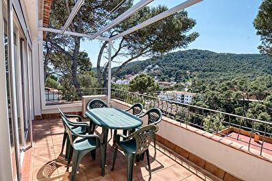 Ático con Vistas al mar, Wifi y Parking en Tamariu - Alquiler Temporada