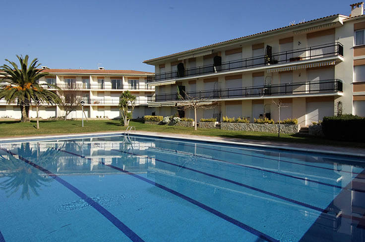 Apartamento 2 dormitorios con Piscina, Parking y jardín en Calella de Palafrugell - Alquiler Temporada