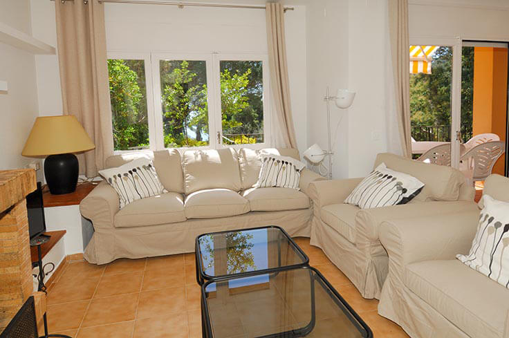 Casa individual 3 dormitorios con jardín en Calella de Palafrugell - Alquiler Temporada