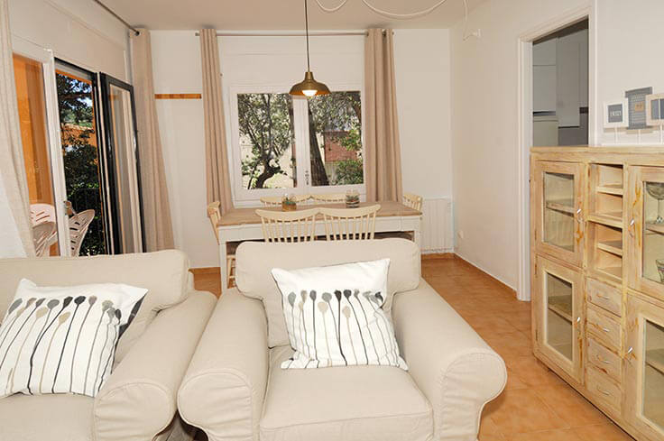 Casa individual 3 dormitorios con jardín en Calella de Palafrugell - Alquiler Temporada