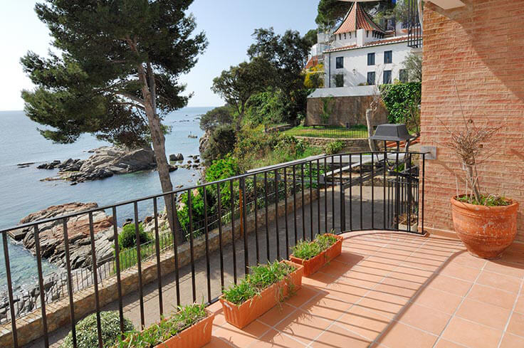 Casa de pueblo 4 dormitorios con Vistas al mar en Calella de Palafrugell - Alquiler Vacacional - Turístico