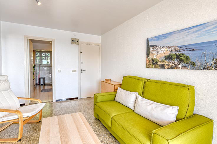 Apartamento 2 dormitorios con Piscina, Vistas al mar y Wifi en Calella de Palafrugell - Alquiler Temporada