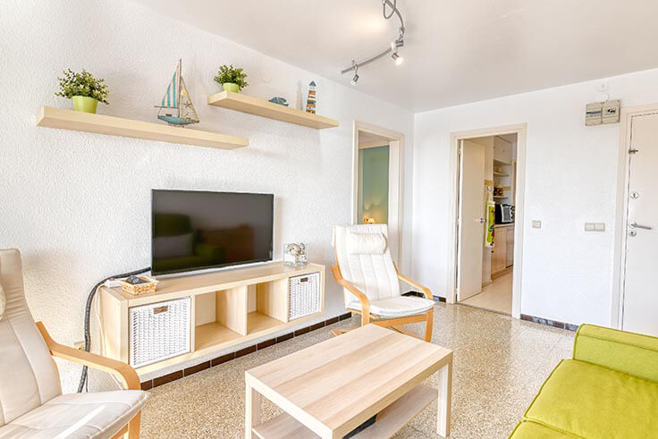 Apartamento 2 dormitorios con Piscina, Vistas al mar y Wifi en Calella de Palafrugell - Alquiler Temporada