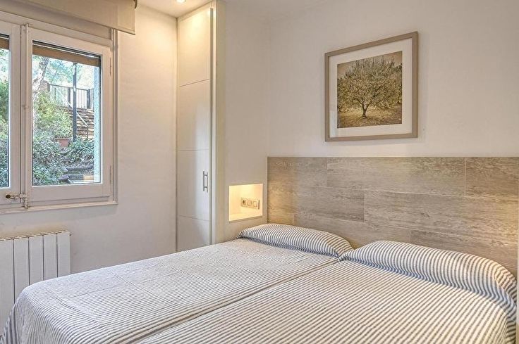 Apartamento 3 dormitorios con Piscina, Aire acondicionado, Wifi, Parking y jardín en Calella de Palafrugell - Alquiler Vacacional - Turístico