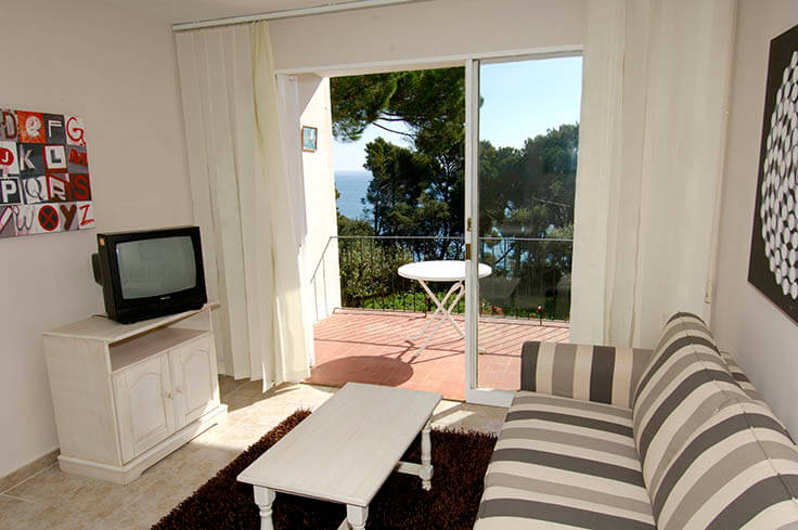 Apartamento 1 dormitorio con Parking y jardín en Calella de Palafrugell - Alquiler Temporada