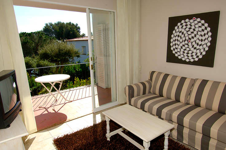 Apartamento 1 dormitorio con Parking y jardín en Calella de Palafrugell - Alquiler Temporada