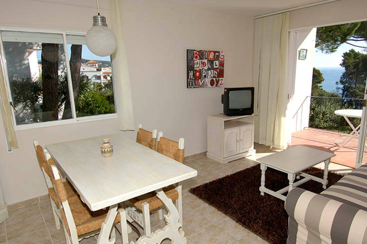Apartamento 1 dormitorio con Parking y jardín en Calella de Palafrugell - Alquiler Temporada