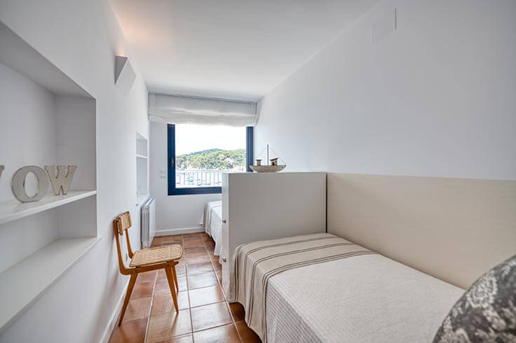 Apartamento 3 dormitorios con Vistas al mar, Aire acondicionado, Wifi y Parking en Calella de Palafrugell - Alquiler Vacacional - Turístico