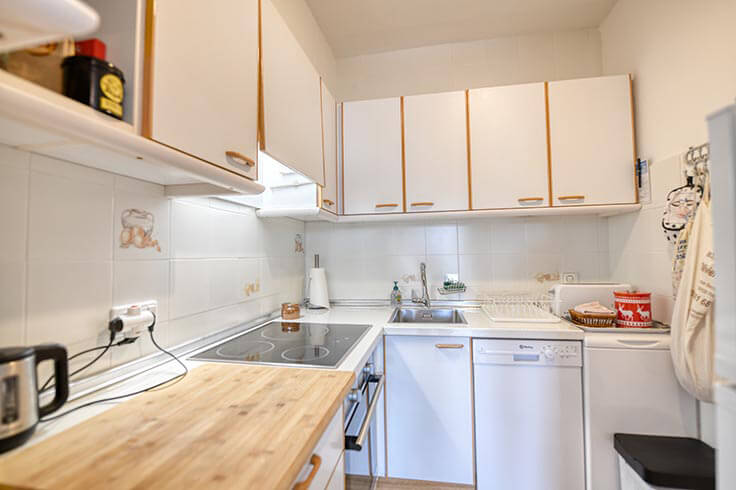 Apartamento 1 dormitorio con Piscina, Vistas al mar y jardín en Calella de Palafrugell - Alquiler Vacacional - Turístico