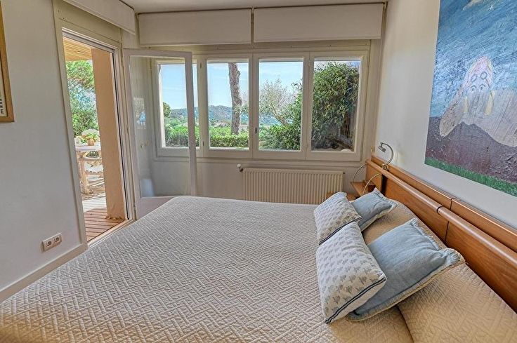 Apartamento 2 dormitorios con Piscina, Vistas al mar, Wifi, Parking y jardín en Calella de Palafrugell - Alquiler Vacacional - Turístico