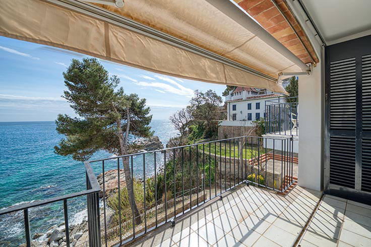 Ático 3 dormitorios con Vistas al mar en Calella de Palafrugell - Alquiler Temporada