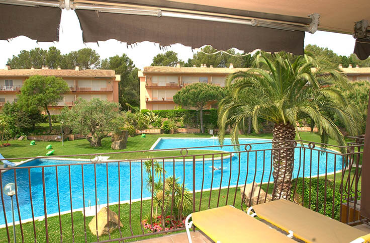 Apartamento 2 dormitorios con Piscina, Parking y jardín en Calella de Palafrugell - Alquiler Temporada