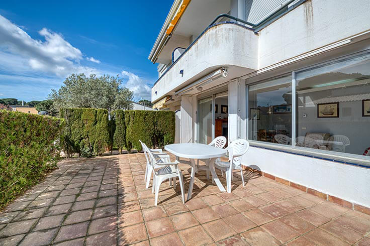 Apartamento 2 dormitorios con Piscina, Parking y jardín en Calella de Palafrugell - Alquiler Temporada