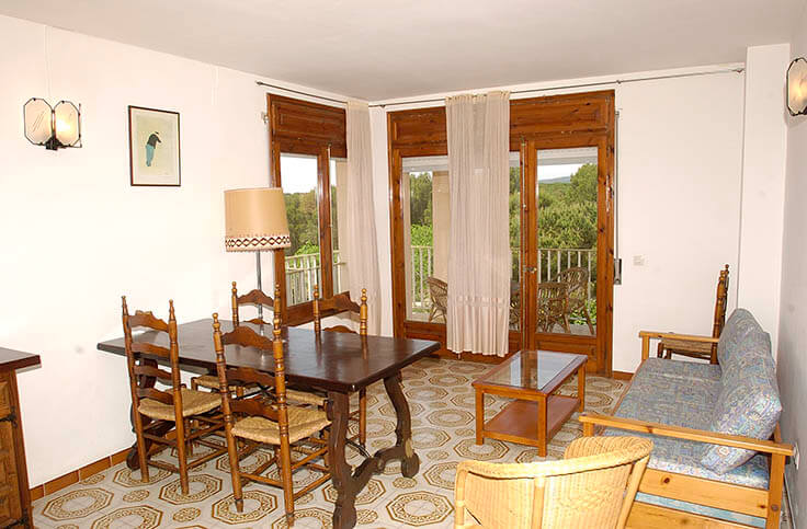Apartamento 2 dormitorios con Piscina y Parking en Llafranc - Alquiler Temporada