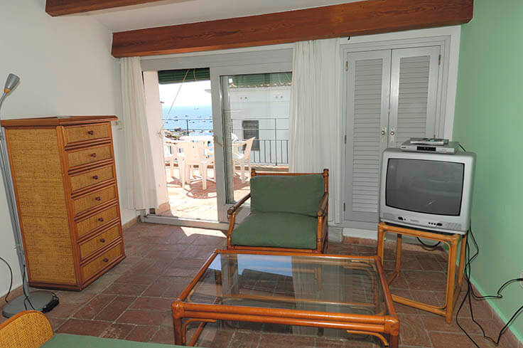 Ático 1 dormitorio con Vistas al mar en Calella de Palafrugell - Alquiler Temporada