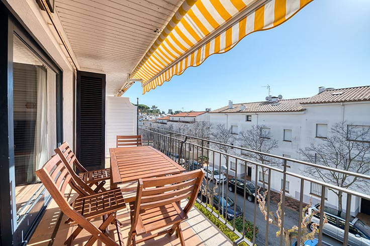 Apartamento 3 dormitorios con Vistas al mar y Parking en Calella de Palafrugell - Alquiler Temporada