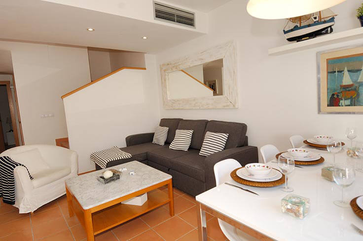 Apartamento 3 dormitorios con Piscina, Aire acondicionado, Wifi y Parking en Calella de Palafrugell - Alquiler Temporada