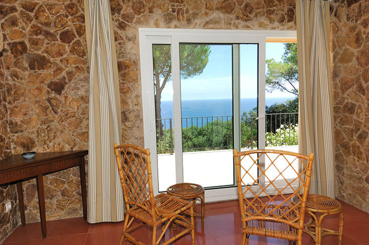 Casa individual 7 dormitorios con Piscina y Vistas al mar en Calella de Palafrugell - Alquiler Temporada