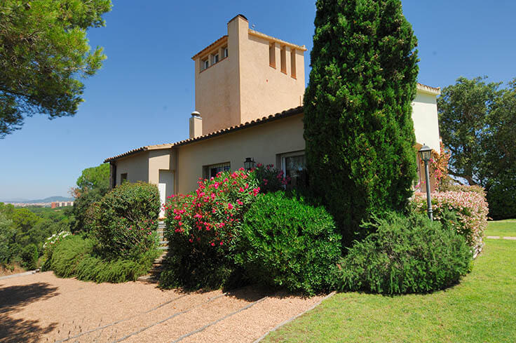 Casa individual 7 dormitorios con Piscina y Vistas al mar en Calella de Palafrugell - Alquiler Temporada