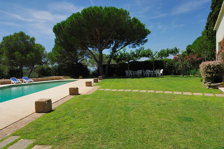 Casa individual 7 dormitorios con Piscina y Vistas al mar en Calella de Palafrugell - Alquiler Temporada