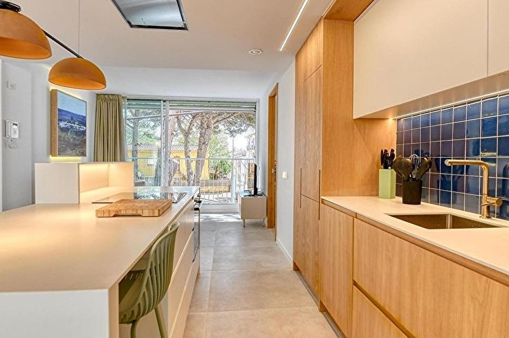 Apartamento 3 dormitorios con Piscina, Aire acondicionado, Wifi, Parking y jardín en Llafranc - Alquiler Temporada