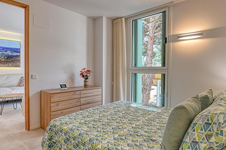 Apartamento 3 dormitorios con Piscina, Aire acondicionado, Wifi, Parking y jardín en Llafranc - Alquiler Temporada