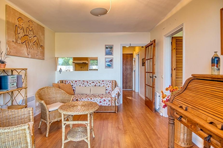 Ático 3 dormitorios con Piscina, Vistas al mar, Parking y jardín en Tamariu - Alquiler Temporada