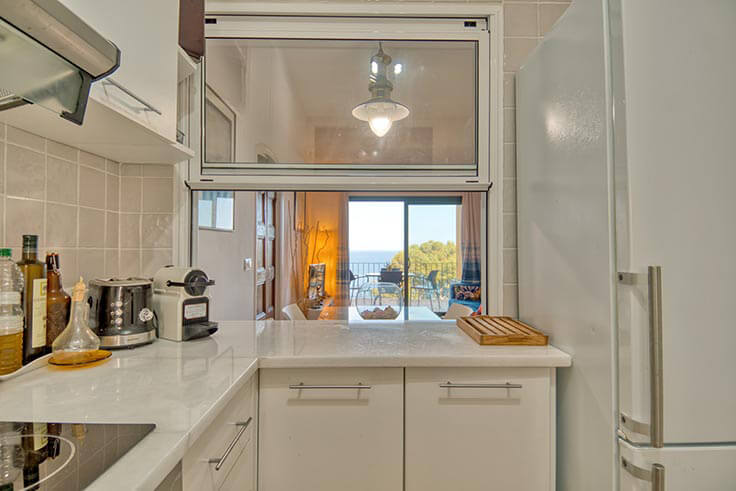 Apartamento 2 dormitorios con Piscina, Vistas al mar, Parking y jardín en Tamariu - Alquiler Vacacional - Turístico