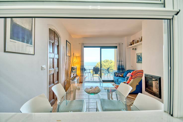 Apartamento 2 dormitorios con Piscina, Vistas al mar, Parking y jardín en Tamariu - Alquiler Vacacional - Turístico