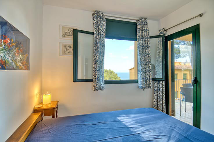 Apartamento 2 dormitorios con Piscina, Vistas al mar, Parking y jardín en Tamariu - Alquiler Vacacional - Turístico