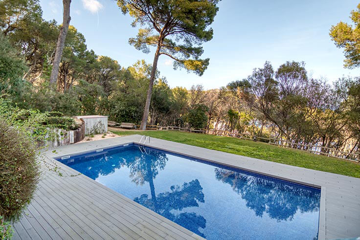 Apartamento 2 dormitorios con Piscina, Vistas al mar, Parking y jardín en Tamariu - Alquiler Vacacional - Turístico