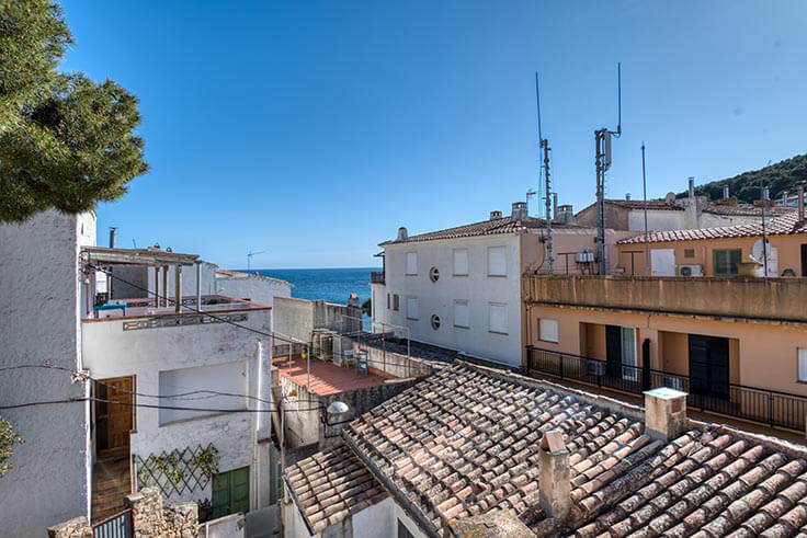 Piso 3 dormitorios con Vistas al mar en Tamariu - Alquiler Temporada