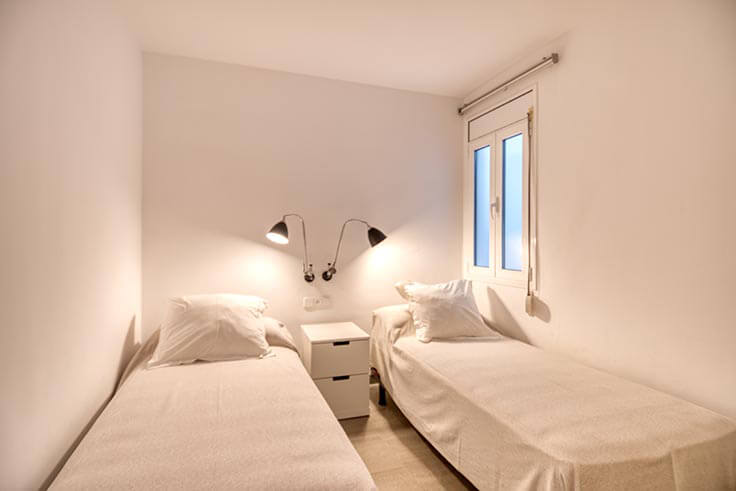 Apartamento 2 dormitorios con Parking y jardín en Tamariu - Alquiler Vacacional - Turístico
