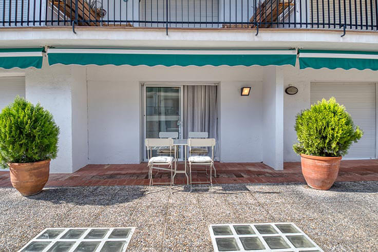 Apartamento 2 dormitorios con Parking y jardín en Tamariu - Alquiler Vacacional - Turístico