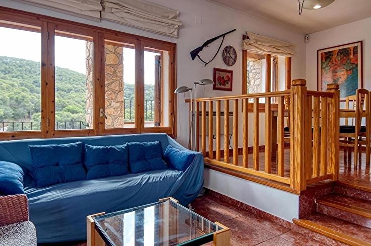 Casa pareada 4 dormitorios con Piscina, Aire acondicionado y Wifi en Tamariu - Alquiler Vacacional - Turístico