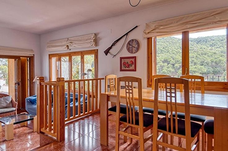Casa pareada 4 dormitorios con Piscina, Aire acondicionado y Wifi en Tamariu - Alquiler Vacacional - Turístico