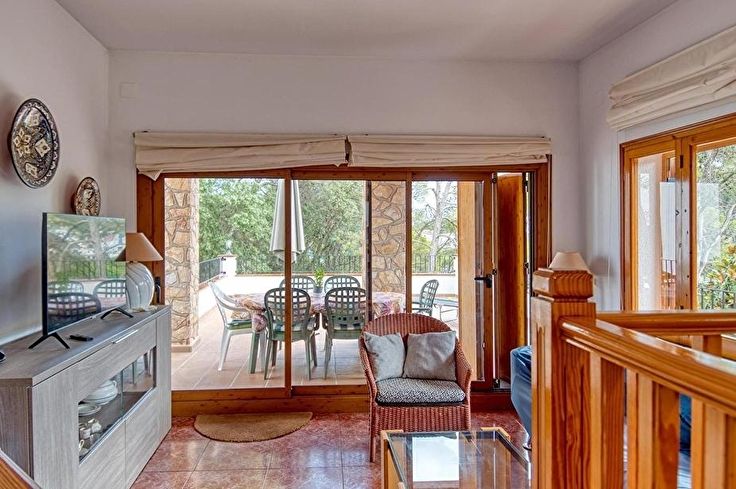 Casa pareada 4 dormitorios con Piscina, Aire acondicionado y Wifi en Tamariu - Alquiler Vacacional - Turístico