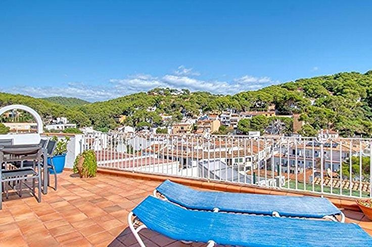 Casa 3 dormitorios con Vistas al mar, Wifi y Parking en Tamariu - Alquiler Vacacional - Turístico