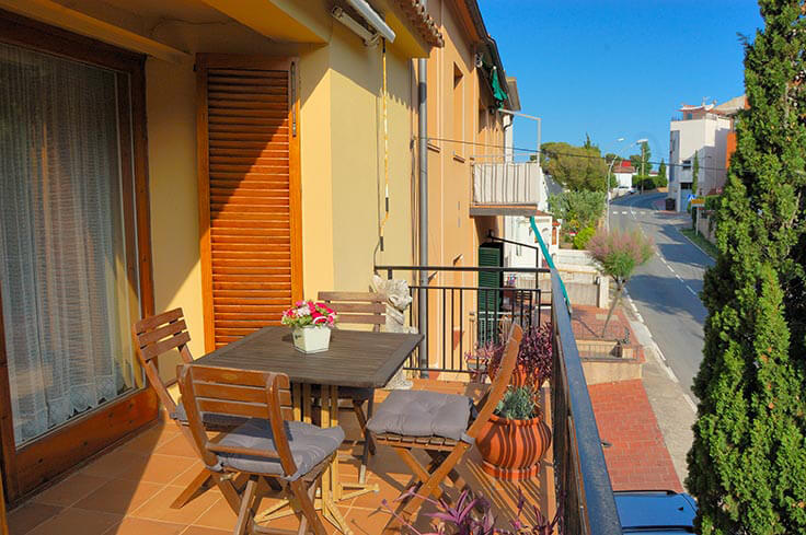 Apartamento 2 dormitorios con Vistas al mar y Parking en Tamariu - Alquiler Temporada