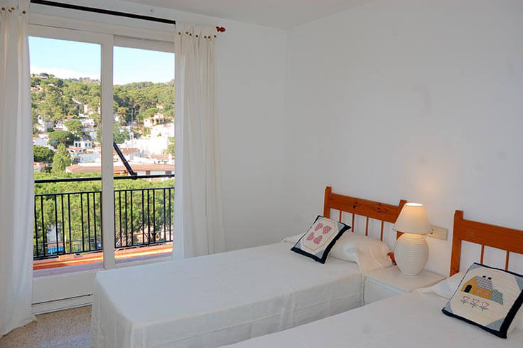 Apartamento 2 dormitorios con Vistas al mar y Parking en Tamariu - Alquiler Temporada
