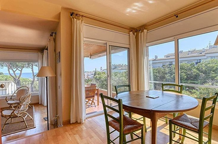 Apartamento 3 dormitorios con Piscina, Vistas al mar, Parking y jardín en Calella de Palafrugell - Compra - Venta