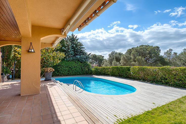 Casa individual 5 dormitorios con Piscina, Vistas al mar y jardín en Tamariu - Compra - Venta