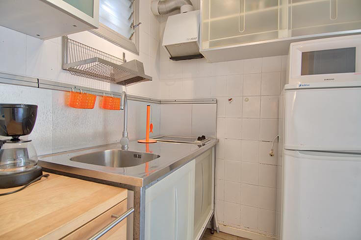Apartamento 1 dormitorio con jardín en Tamariu - Compra - Venta