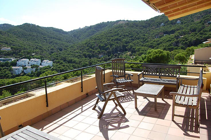 Casa pareada 3 dormitorios con Piscina, Vistas al mar, Parking y jardín en Begur - Compra - Venta