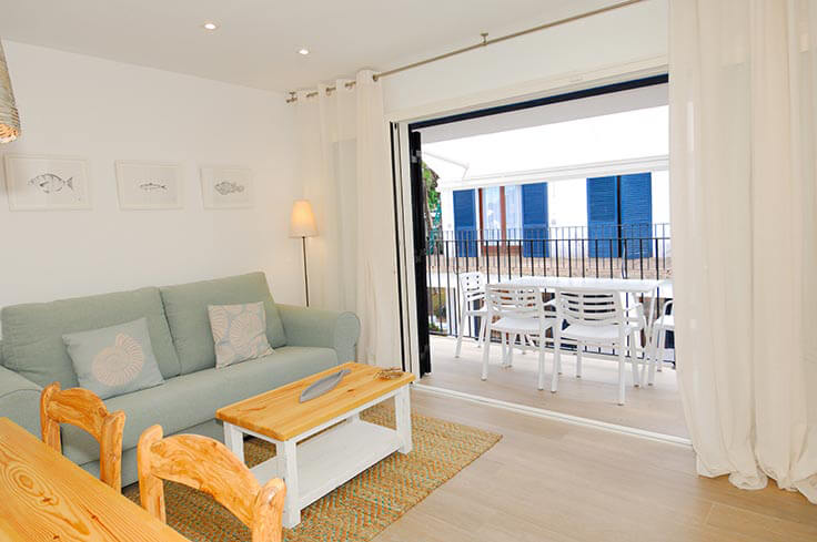 Apartamento 2 dormitorios con Aire acondicionado y Wifi en Calella de Palafrugell - Alquiler Vacacional - Turístico
