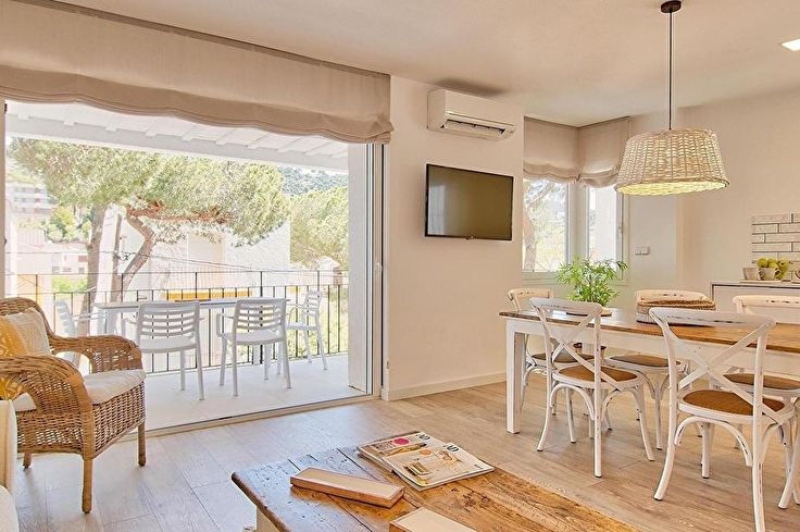 Apartamento 3 dormitorios con Aire acondicionado, Wifi y Parking en Llafranc - Alquiler Vacacional - Turístico