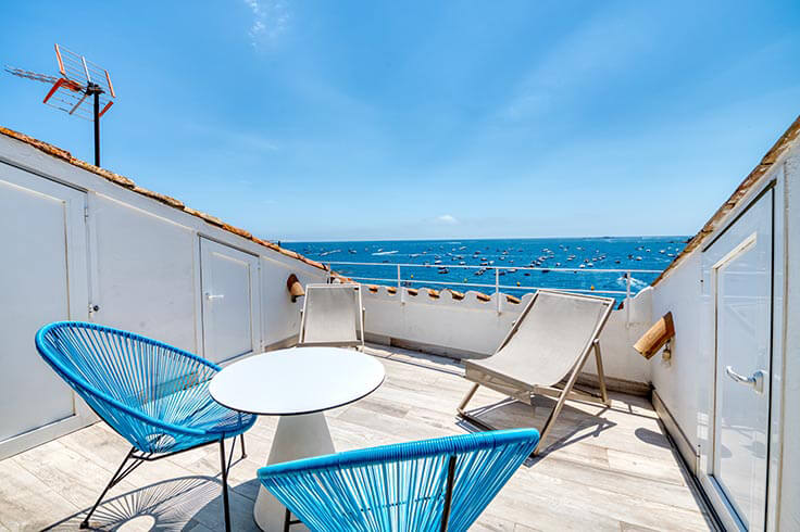 Apartamento 1 dormitorio con Vistas al mar, Wifi y Parking en Calella de Palafrugell - Alquiler Vacacional - Turístico