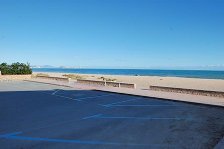 Apartamento con Vistas al mar, Aire acondicionado y Parking en DE PALS